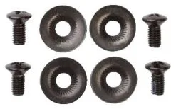 Burton Disc / Channel Mounting Hardware Black