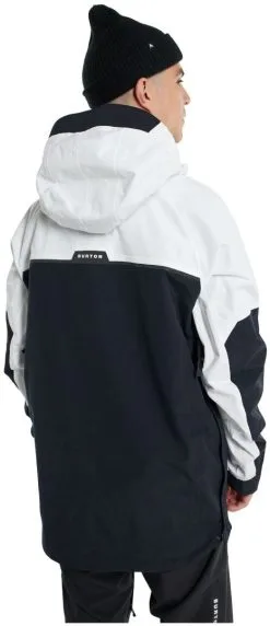 Burton Frostner Anorak -Ski Winkel Online burton frostner anorak stout white true black 5