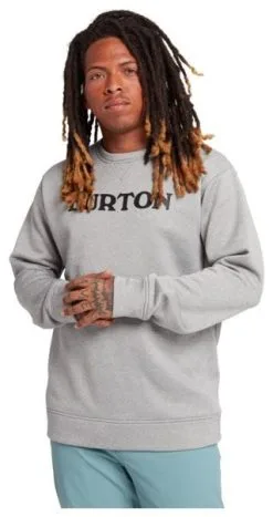 Burton Oak Crew Sweatshirt 11 Burton Oak Crew Sweatshirt -Ski Winkel Online burton oak crew sweatshirt grey heather 0