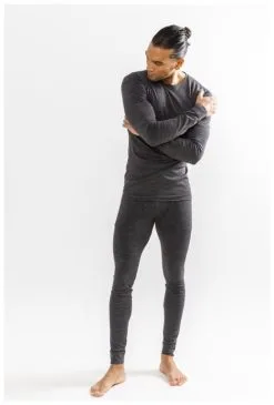 Craft Fuseknit Comfort Pants Men -Ski Winkel Online craft fuseknit comfort pants men black melange s black melange 5