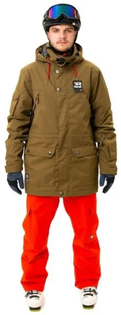 Rehall Goose-R Snowjacket Parka Men -Ski Winkel Online rehall goose r snowjacket parka men military 2
